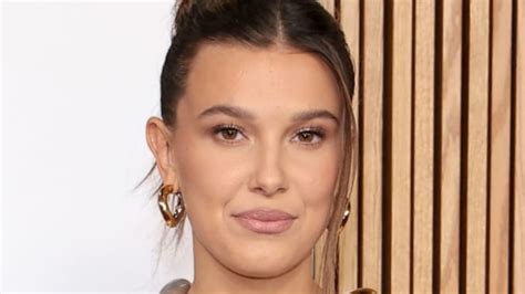 millie bobby brown ass|Millie Bobby Brown Paired Her Bright and Beautiful。